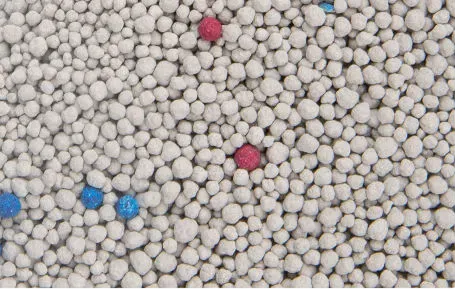 Ball shape dia 2mm bentonite cat litter by ISEMIPET