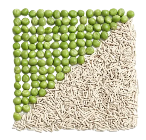 Green Pea based Clumping Tofu Cat Litter  Biodegradable and Naturally Scented by Isemipet