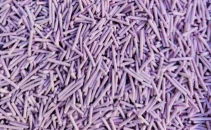 Strip Shape Lavender Scented Tofu Cat Litter from Isemipet