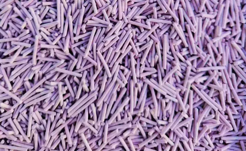 Strip Shape Lavender Scented Tofu Cat Litter from Isemipet