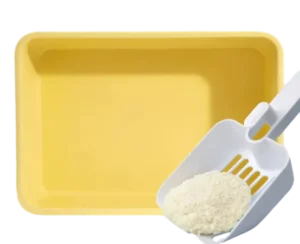 Fast Clumping Cassava Cat Litter by Isemipet