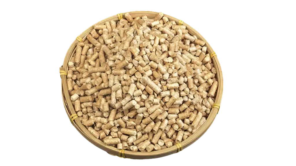 Small-sized granule wood pellet cat litter