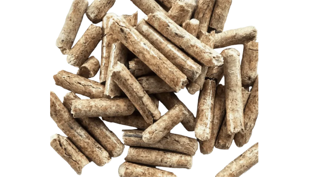 Granular Form of Wood Pellet Cat Litter Pieces