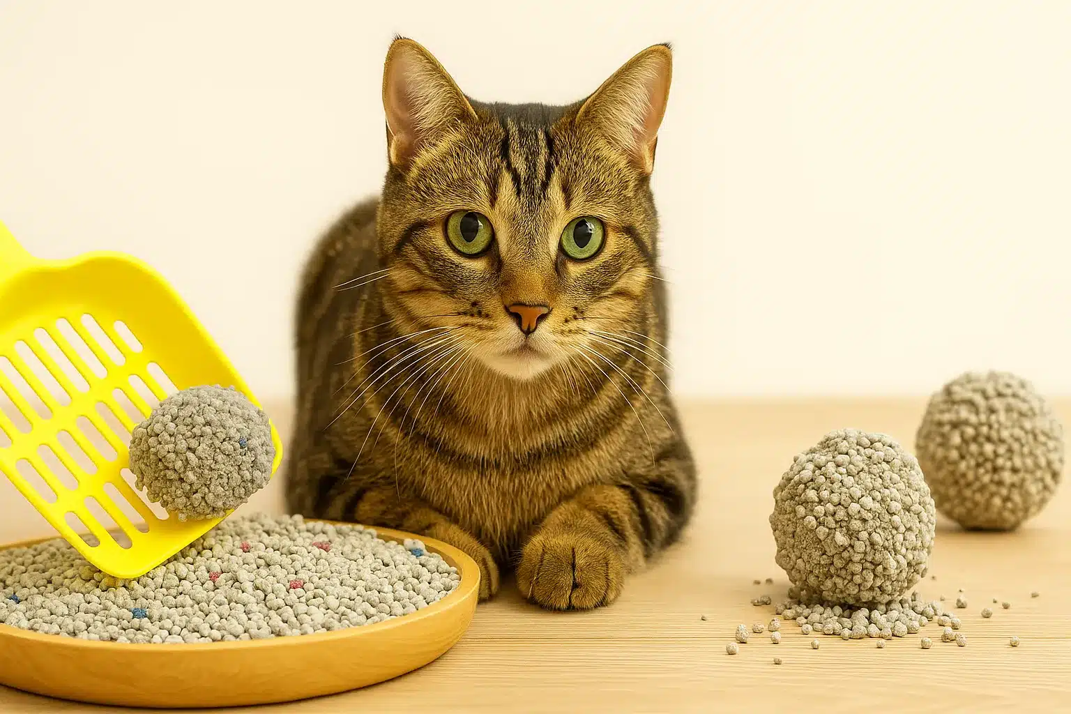 clumping bentonite cat litter