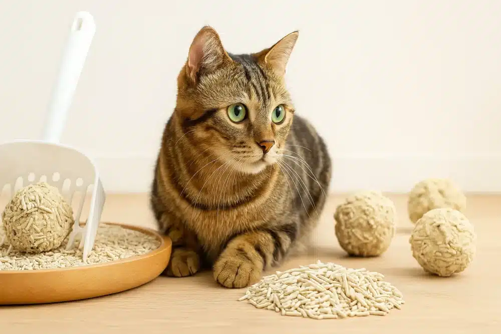 clumping tofu cat litter