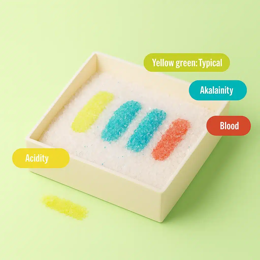 health monitoring cat litter